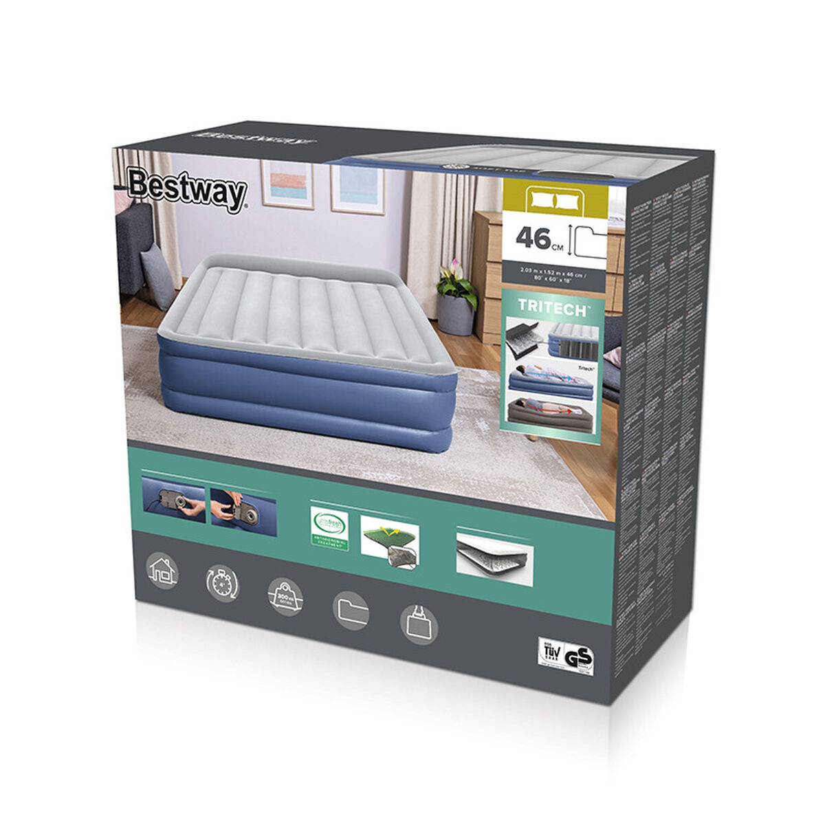 Pat Gonflabil Bestway 203 x 152 x 46 cm
